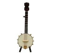 Musical Instrument Ornaments Set Musical instrument ornaments banjo mini cute decorative crafts (Size : 14cm)