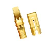 Musical Instruments Accessory Metal Mouthpiece Sax 5C/6C/7C/8C/9C Mouthpiece With Caps Pads Soprano Saxophone Mouthpiece