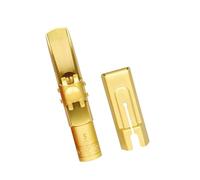 Musical Instruments Accessory Metal Mouthpiece Sax 5C/6C/7C/8C/9C With Caps Pads Tenors Saxophone Golden Plated Saxophone Mouthpiece