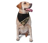 Musical Instruments Dog Bandana Pet Scarf Accessories for Small Medium Dogs Cats Photo Prop, Triangle Pet Bandanas Adjustable Puppy Bib Washable Dog Kerchief Puppy Neckerchief