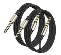 Musical Instruments Guitar Audio Cable 6.35mm Cable TS Mono Output Unbalanced Patch Cords For Guitar Electric Bass Keyboard Etc(300cm)