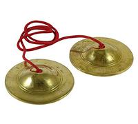 Musical Instruments Manjeera Traditional Instrument Indian Music Dia : 2.7 Inches for chanting Gods name