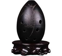 Musical Instruments,Ocarina,8 Hole Ocarina Black Clay Musical Instrument Children Beginners Honour Playing Musical Instrument Sound Quasi Pottery Ocarina Flute (Color : E) (Color : C)