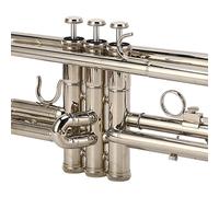 Musical Instruments Stand Bb Trumpet With Sier Plated Moutiece B Musical Instrument Aries Wind Instruments