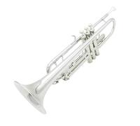 musical instruments trumpet Silver Trumpet Brass Standard Bb Trumpet Set For Student Beginner With Hard Case Gloves 7 C Mouthpiece Accessories