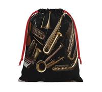 Musical Instruments Ultra Soft Velvet Gift Bag, Comfortable To The Touch, Reusable