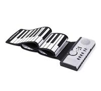 Musical Keyboard For Beginner 61 Key Hand Rolled Piano With Speaker For Beginners Silicone Electronic Piano