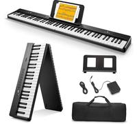 Musical Keyboard For Beginner 88 Key Foldable Electronic Piano Portable Keyboard Desktop Can Be Played