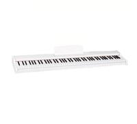 Musical Keyboard For Beginner 88 Keys Electronic Piano Beginners Electronic Organ Adult Professional Keyboard Instruments Portable Pianos With Step(White)