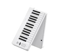 Musical Keyboard For Beginner Foldable Piano 88 Keys Electronic Piano Beginners Musical Electric Organ Professional Controller Keyboard(White)