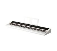 Musical Keyboard For Beginner Portable Electric Piano 88 Key Hammer Home Practice Electronic Organ Professional Teaching Keyboard Instruments(White)