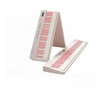 Musical Keyboard For Beginner Portable Folding Electric Piano 88 Keys Adult Beginners Professional Keyboard Instruments Electronic Organ(Pink)