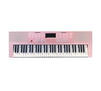 Musical Keyboard Professional Controller Electronic Piano Music Synthesizer Digital 61 Keys Organ Instruments (Color : Pink)