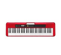 Musical Keyboard Professional Instruments Adults 61 Keys Portable Controller Musical Keyboard Digital Electronic Piano (Color : Crimson)