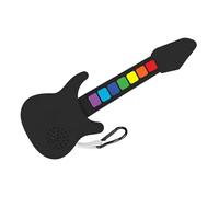 Musical Keychain | Realistic Rainbow Guitar, Musical Accessory for Keys, for Backpack Wallet Luggage Gift Travel Party Christmas School Office Man Woman