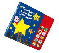Musical Learning Book - Early Education Sound Module for , Interactive Interface with 10 Songs, Cognitive Language Acquisition | Tactile Buttons, Reinforced Hardcover Construction for Home and