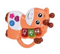 Musical Learning Toy With Multiple Instrument Sounds Melodies Cartoon Shape Early Childhood Electronic Piano Keyboard Cartoon Giraffe Musical Learning Toy