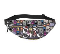 Musical Lover Gift Theater Fans Gift Musical Queen Fanny Pack Theatre Waist Bag for Theater Actor Musician (Six6 WB EU)