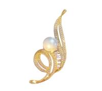 Musical Note Brooch For Women With Rhinestones Handmade Lapel Pin Badge Jewelry Elegant Scarf Hat Badge Decoration Cute Charm Pin