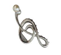 Musical Note Claw Clip - Stylish Hair Clip For Women, Elegant Music Note Design | Durable Hair Claw For Thick Or Thin Hair, Perfect For Daily Use, Concerts, And Music Lovers