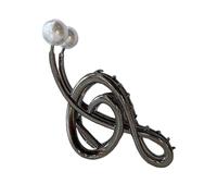 Musical Note Claw Clip - Stylish Hair Clip For Women, Elegant Music Note Design | Durable Hair Claw For Thick Or Thin Hair, Perfect For Daily Use, Concerts, And Music Lovers