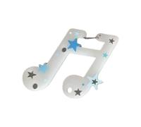 Musical Note Pattern Pendant Unique Styles Bag Charm Key Chain Hanging Pendant Suitable for Bags or Keychains Fashion Backpack Decoration