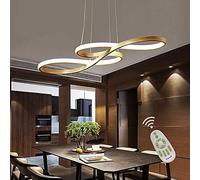 Musical Note Pendant Elegant Acrylic Chandelier Adjustable Hanging Lamp for Dining Room Kitchen Island Office(Size:75x32cm, 48W,Color:White, 3 Colour Light)