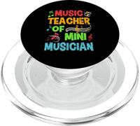 Musical Notes Music Symbol Music Teacher Of Mini Musician PopSockets PopGrip for MagSafe