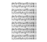 Musical Notes On The Clef, Jigsaw Puzzles 1000 Pieces, Wooden Jigsaw Family Game Wall Decor for Adults Teens