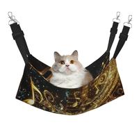 Musical Notes Piano Printed Pet Hammock - Sleeping Hammock For Cats, Rabbits, Ferrets, Puppies, Small Animals