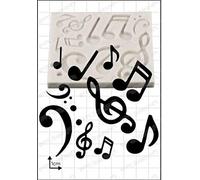 Musical Notes Silicone Mould