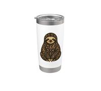 Musical Notes Sloth Music Musician Stainless Steel Insulated Tumbler