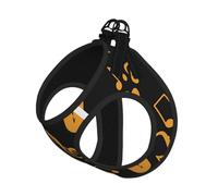 Musical Notes Treble Compact Pet Suspender Vest-The Perfect Small Pet For A Comfortable Walk