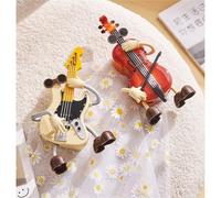 Musical Ornaments Creative Guitar Violin/guitar Model Music Box Music Box Decorative Ornaments(A+B)