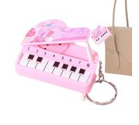 Musical Piano Keyboard Keychain: Stylish Key Ring Pendant, Compact and Lightweight, Creative Music Gift | Portable Simple to Use Car, Bag, bo