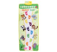 Musical Piano Mat for Kids Interactive Dance Play Blanket Educational Music Toy for Children Portable Soft Nonslip ABS Polyester Fiber 116x49cm