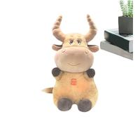 Musical Plush Cow - Musical Plush Cow, Baby Pacifier | Musical Lullaby Night Light Plush Toy - Exquisite Calming Cow Plush Toy with Night Light for Lullaby