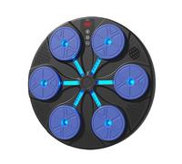 Musical Punching Machine, Music Boxing Target, Smart Reflex Trainer with LED Rhythm Lights, Stable Convenience Design for Home Gym, Bedroom, Living Room, Work Area Training
