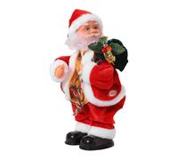 Musical Santa Doll - Motion Christmas Figure | Grooving Character, Sound Activated Decoration, Laughing Holiday Prop, Electric Movement Toy, Merry Table Display, Joyful Seasonal Celebration Acces