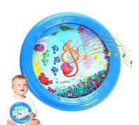 Musical Sea Sound Drum - Percussion Instrument Toy, Animal Graphic Drum, Gentle Noise , Safe Smooth Round Design, Sensory Learning Tool, Color Recognition Development | for Children