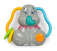 Musical Sensory Rattle Toy - Colourful Milly Mally Elephant