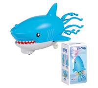 Musical Shark Toy - Interactive Jam-Proof Spray Doll, Animal Toy with Music, Fun and Educational Plaything for Family, Kids, Boys, Parties, Indoor, Kindergarten, Home, Birthday, Holiday