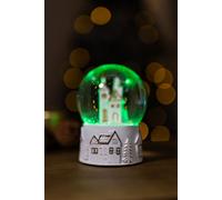 Musical Snowglobe With Colour Changing Led's - House