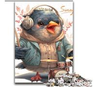 Musical Sparrow Adult Jigsaw Puzzles 2000 Pieces, for Age 14+ Home Art Decor Family Games Christmas Birthday Gifts (70x100cm)