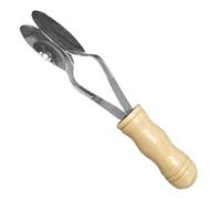 Musical Spoon Instrument - Wooden Steel Construction, Hand Carved Finish, Polished , Lightweight, Balanced Shape | for Rhythm Practice Folk Music Performance Collection Di