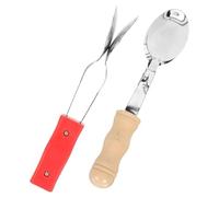 Musical Spoons 2 Pcs Wooden Rhythm Spoons Traditional Percussion Instruments Musical Performance