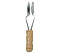 Musical Spoons - Wooden Handle Stainless Steel Spoon Clapper | Hand Percussion Folk Appalachian Instrument, Music Experience for Adults Children Music Experience
