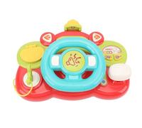 Musical Steering Wheel Toys, Learning From Sound Light Toddler Fehmildung for Young Girls (Car)