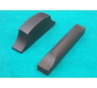 MUSICAL STRING 1 Set Ebony Wood Cello Saddle & Nut Small