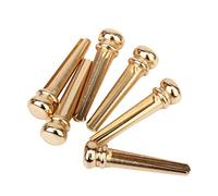 MUSICAL STRING 6Pcs Brass Bridge Pins Acoustic Guitar - Golden Small